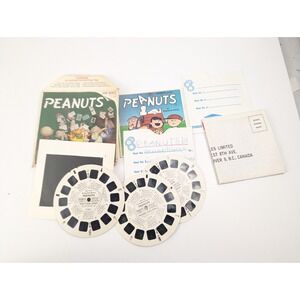 Color‎ gaf B536 The Wonderful World of Peanuts Snoopy view-master 3 Reels Packet